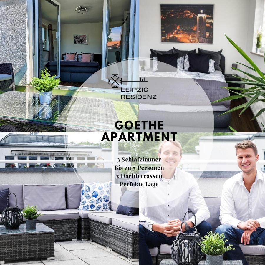 Leipzig Residenz Goethe Apartment Mit 2 Dachterrassen エクステリア 写真